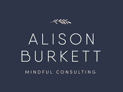 Alison Burkett | Final Brand branding consultant floral logo