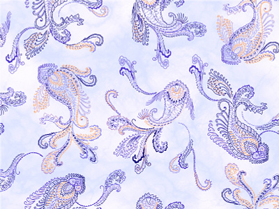 Pattern - textil branding design diseño gráfico illustration moda paisley patrón textil pattern textile design textiles