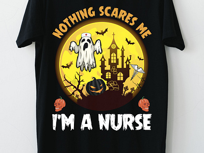 Funny Halloween Costume T-Shirt brand branding cna shirts design funny nurse t shirt halloween illustration logo nurse nurse t shirt t shirt t shirt art t shirt design vintage t shirt design