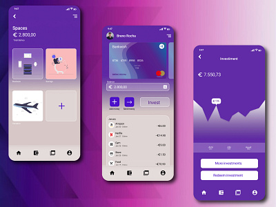 Bank App banking ui uidesign