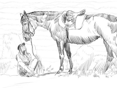 Illustration for Horse club