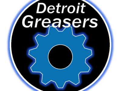 Detroit Greasers branding design logo