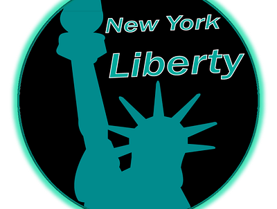 New York Liberty branding design logo