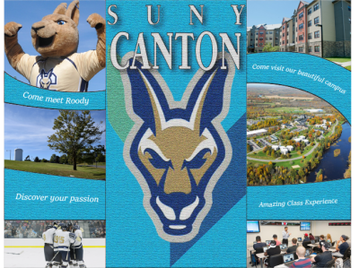 SUNY Canton Brochure branding brochure design design