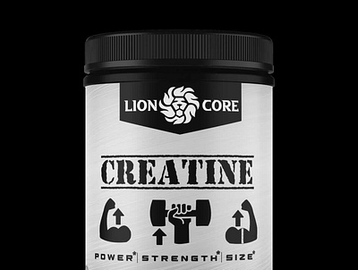 Creatine Mock Up branding brochure design design graphic design graphic designer label design logo poster