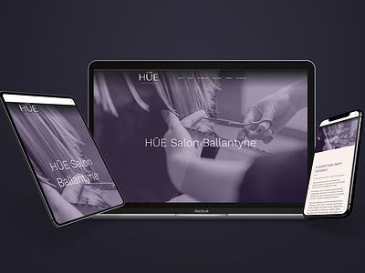 HŪE Salon Website Redux