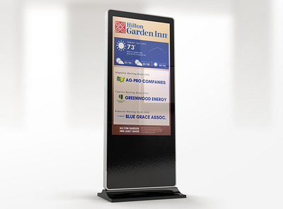 Hotel Way-Finding Digital Signage design digital signage