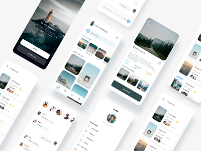 Travel App UI app design ecommerce icon minimal travel travel agency travel app traveling ui ux