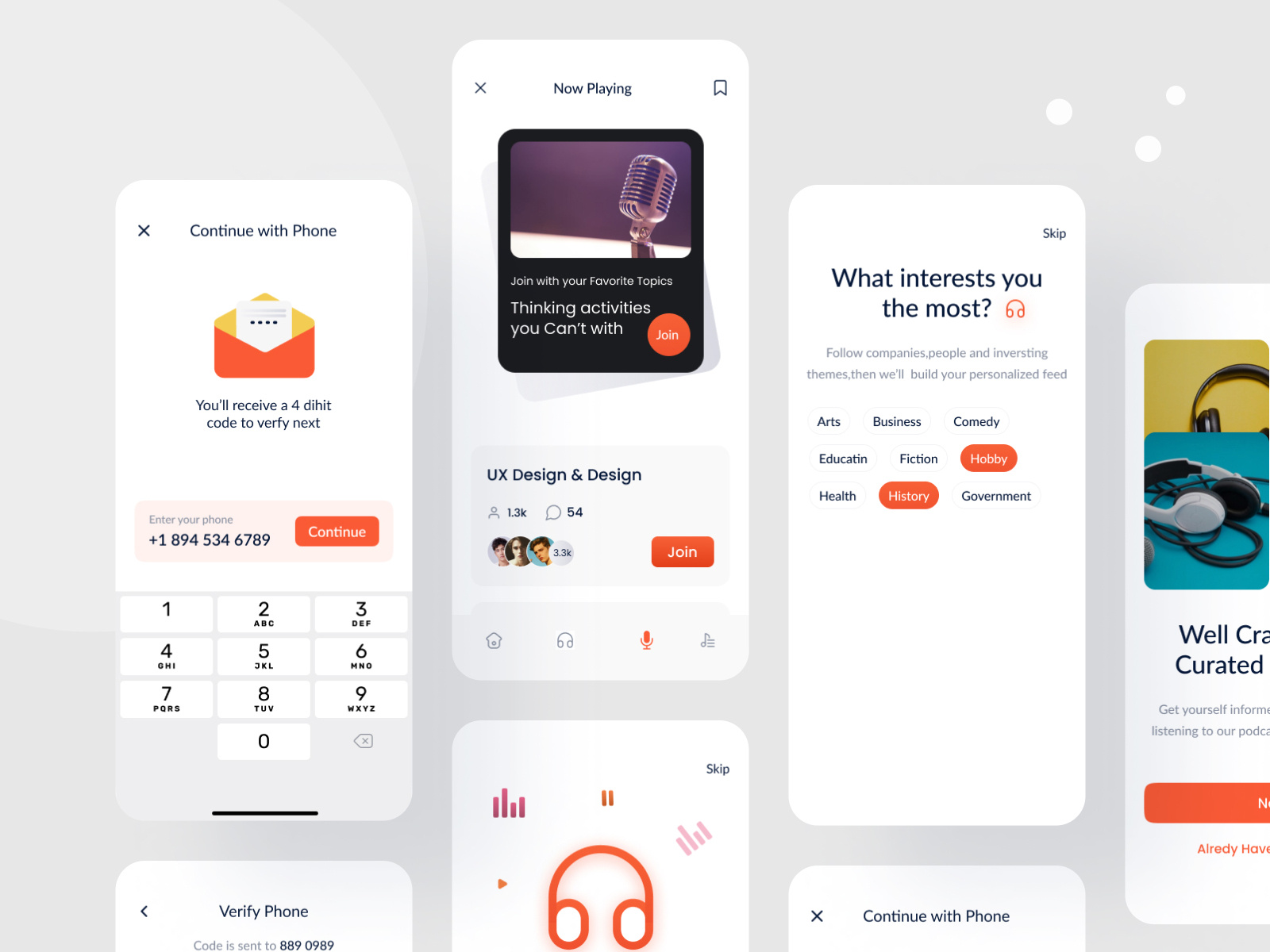 TuneIn Radio Podcast🎶 by Tofeal Islam on Dribbble