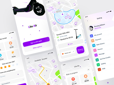 Scooter Booking App