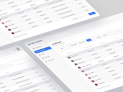Financial Dashboard ! analytics dashboard dashboard navigation data data heavy ecommerce finance fintory insight light ui minimal sidebar tables uiux user interface web add web design