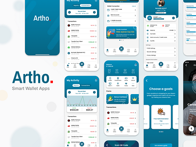 Mobile App Smart Wallet ~ Artho.