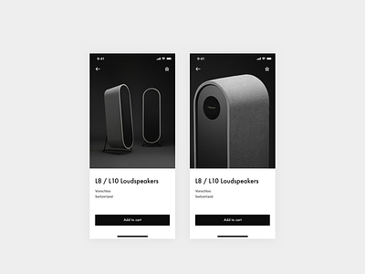Daily UI 012 — E-Commerce Shop app clean daily daily ui daily ui 012 dailyui design system ecommerce icon interface minimal minimalissimo minimalistic shop speakers typography ui ux vonschloo