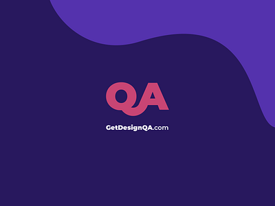 GetDesignQA.com branding icon illustration interface typography vector web