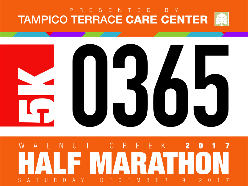 Walnut Creek 2017 5k by Taylor Brost on Dribbble