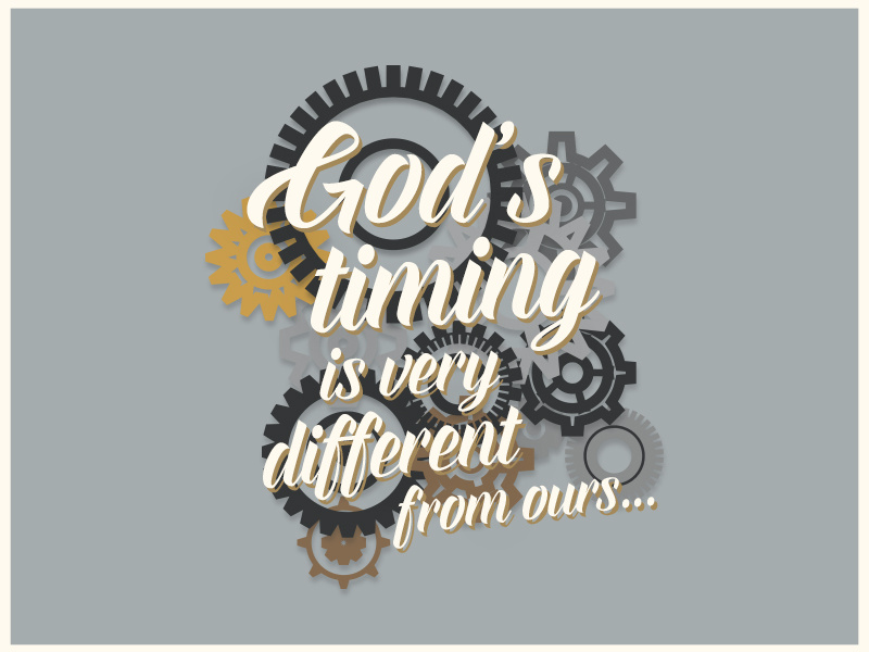 God's Timing by Dana DeSerio on Dribbble