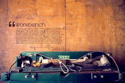 Tool Series / Workbench junk photography tools typography vintage