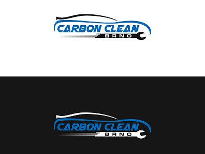 CARBONCLEAN Logo branding design logo minimal vector