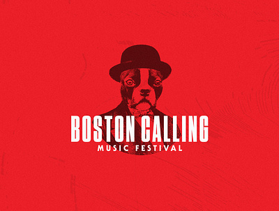 Boston Calling 17'-19' Logo badge design festival graphic design logo music music festival texture type