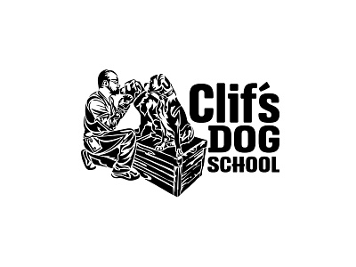 Clif´s Dog School behaved canine daycare dog gromming school tattoo texas therapy trainning