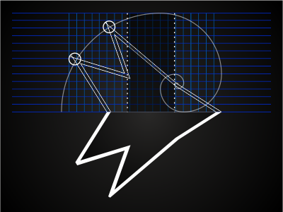 Logo & Retícula. logo proporciónaurea retícula