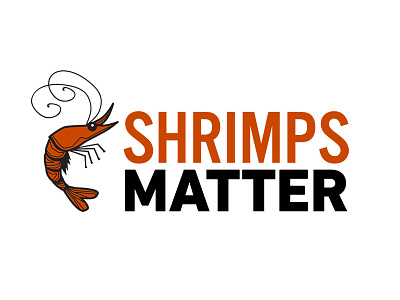 Shrimps Matter Logo logo shrimp