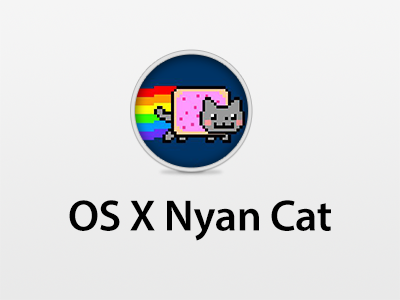 OS X Nyan Cat apple cat mac nyan os os x