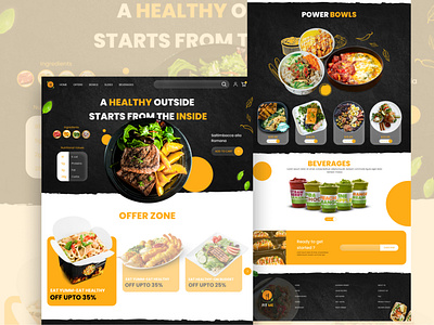 Food Weblayout