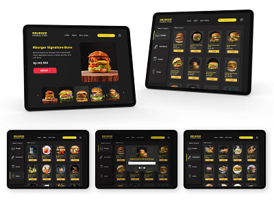 Mobile Food Restaurant Order application branding design fastfood food mobile mobiledesign restaurant ui uidesign uiux ux website