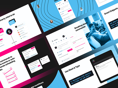 Smarty Design Iteration Preview ai animation automation branding business calendar landing page lotttie management modern motion presentation scheduling smarty webflow