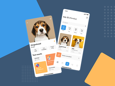 Pets App dog mobileapp pets petsapp ui uidesign
