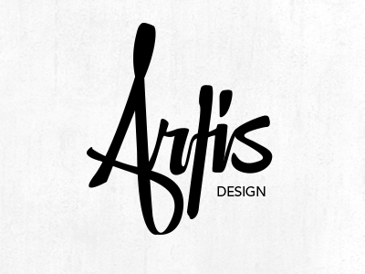 Artis Design artis calligraphy logo work