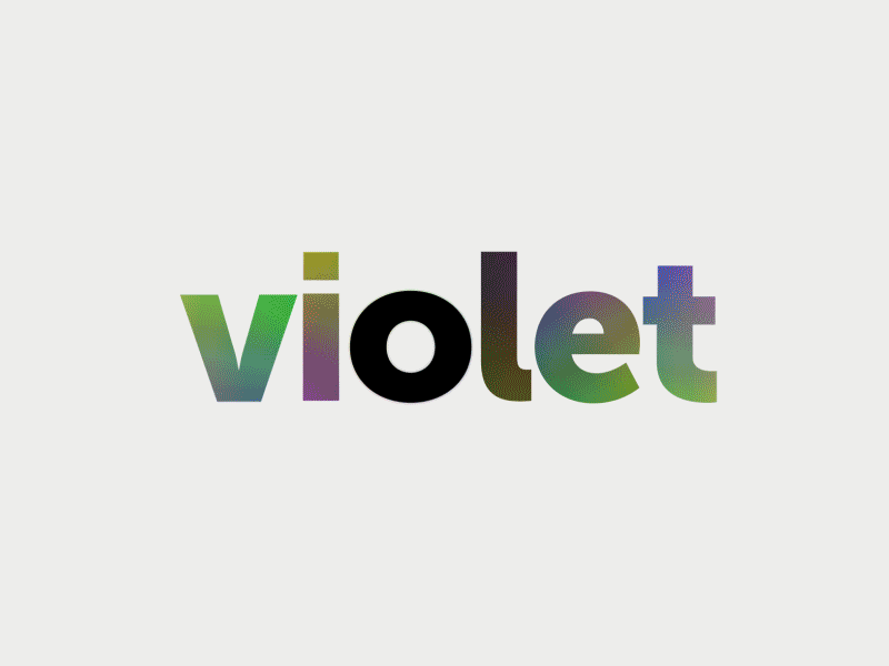 Violet Logo animation colorful glow motion motion design rgb smooth violet