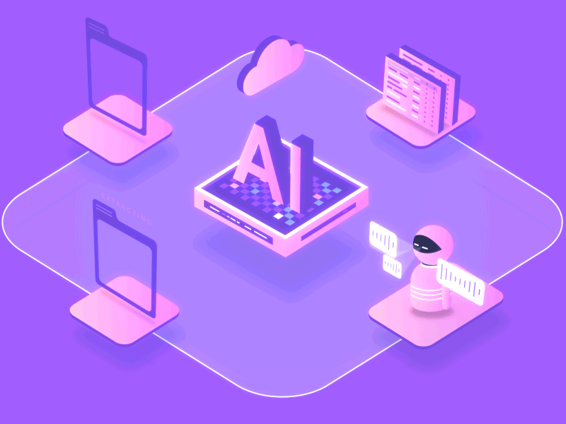 Envision Animation Loop 2d after effects animation flat illustration isometric isometric illustration landing page motion