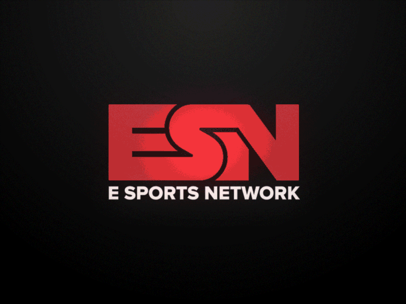 E SPORTS NETWORK after effects animation esport lenslfare logo network stroke