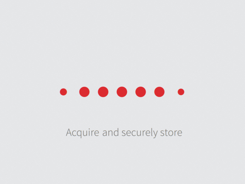 Simplicity animation bubble dot explainer red simple