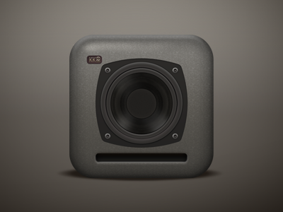 Speaker App icon ios speaker stereo