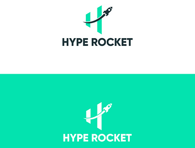 H Latter Modern Rocket Logo Design branding creative logo flat graphic design h latter logo logo desin logocreation minimal logo