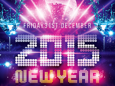  New Year Party Flyer