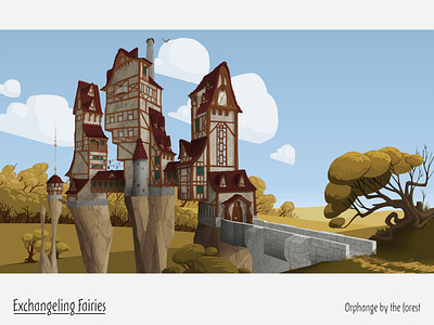 Exchangeling Fairies - Orphanage animation design illustration visdev visualdevelopment