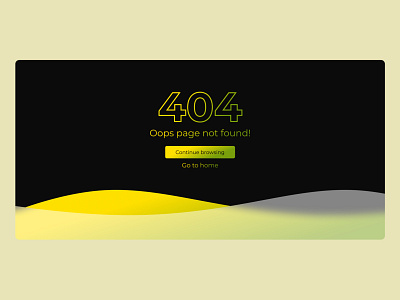 404 page 404 dailyui error glassmorphism