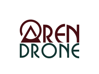 AREN DRONE illustration logo product branding vector