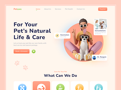 Pet Care Website