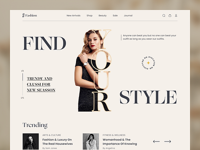 Fashion Landing Page apparel clothing clothing brand clothing company clothing line ecommerce fashion fashionblogger homepage landing landing page online shop outfits photography style ux web web design web page website