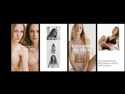 Organic Lingerie Landing