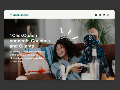 Landing page 1ClickCoach