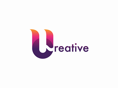 U Creative Logo Design brand branding branding and identity creative creative direction creative logo education gradient gradient color gradient logo graphicdesign logo logodesign logomark logos logotype