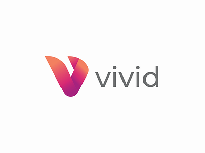 vivid Logo Design app brand branding gradient gradient logo logo logodesign logomark logos logotype payment logo point of sale logo v letter v letter logo v logo wallet app