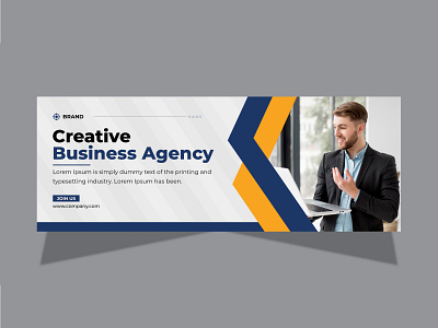 Business | Web Banner | Social Media Facebook Cover Design 2021 design brand design branding facebook cover leaflet