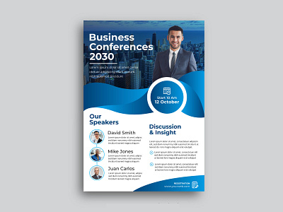 Business Conference Flyer Design conference flyer